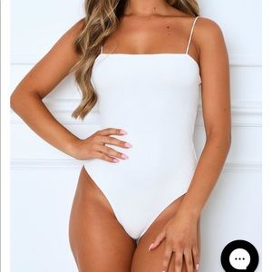 White Bodysuit